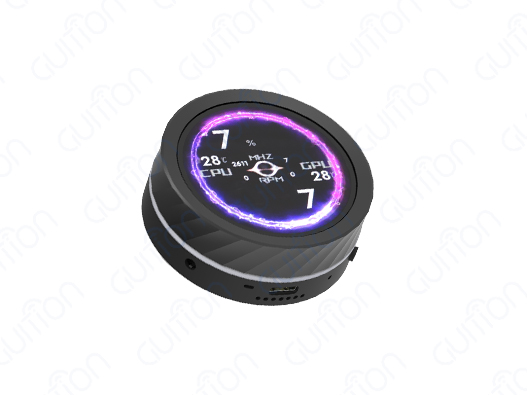 What Can a 1.85-inch Round Knob Screen Do?